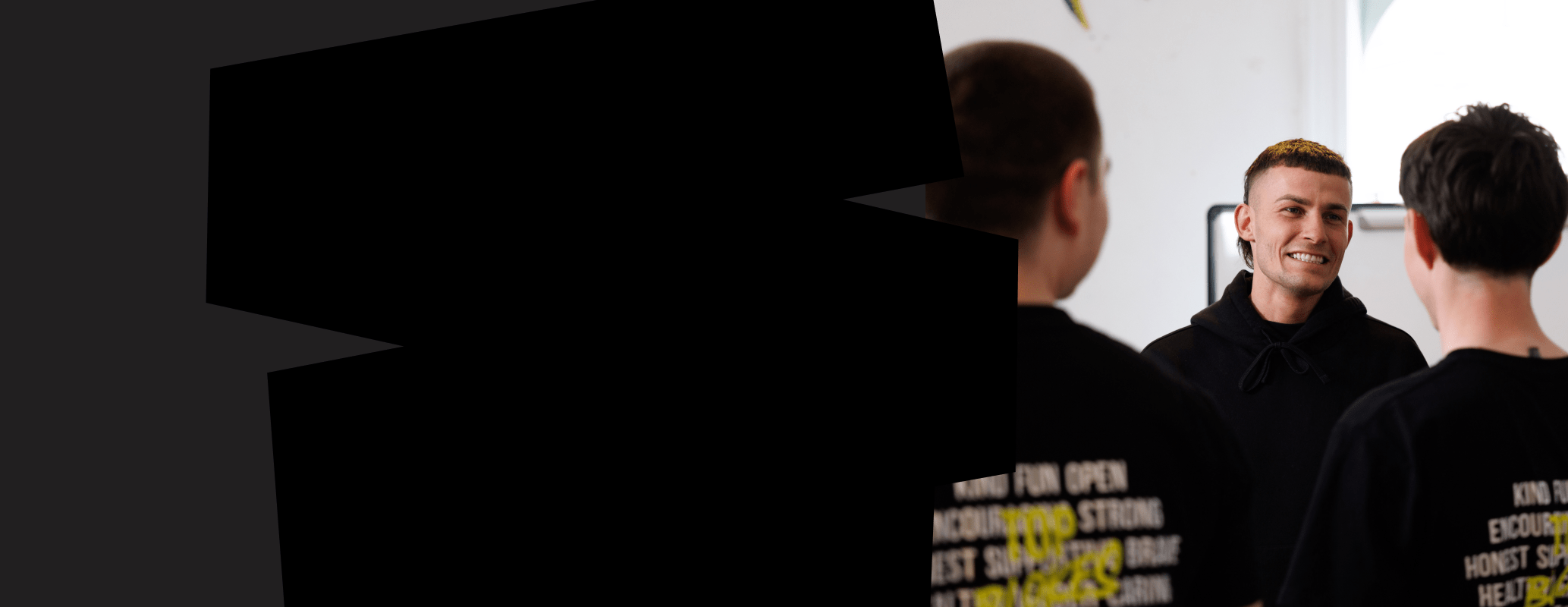 Harry Garside on a mission to help shape the next generation of men