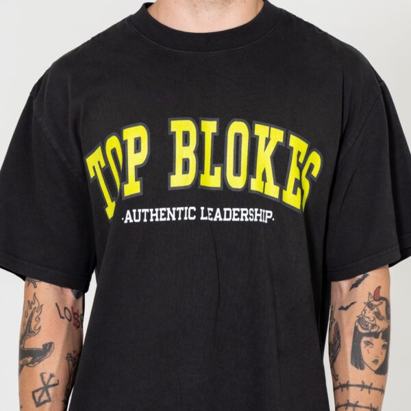 College_CLOSE Top Blokes Collegiate Tee
