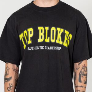 College_CLOSE Top Blokes Collegiate Tee