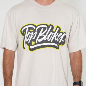 Script_CLOSE Top Blokes Script Tee