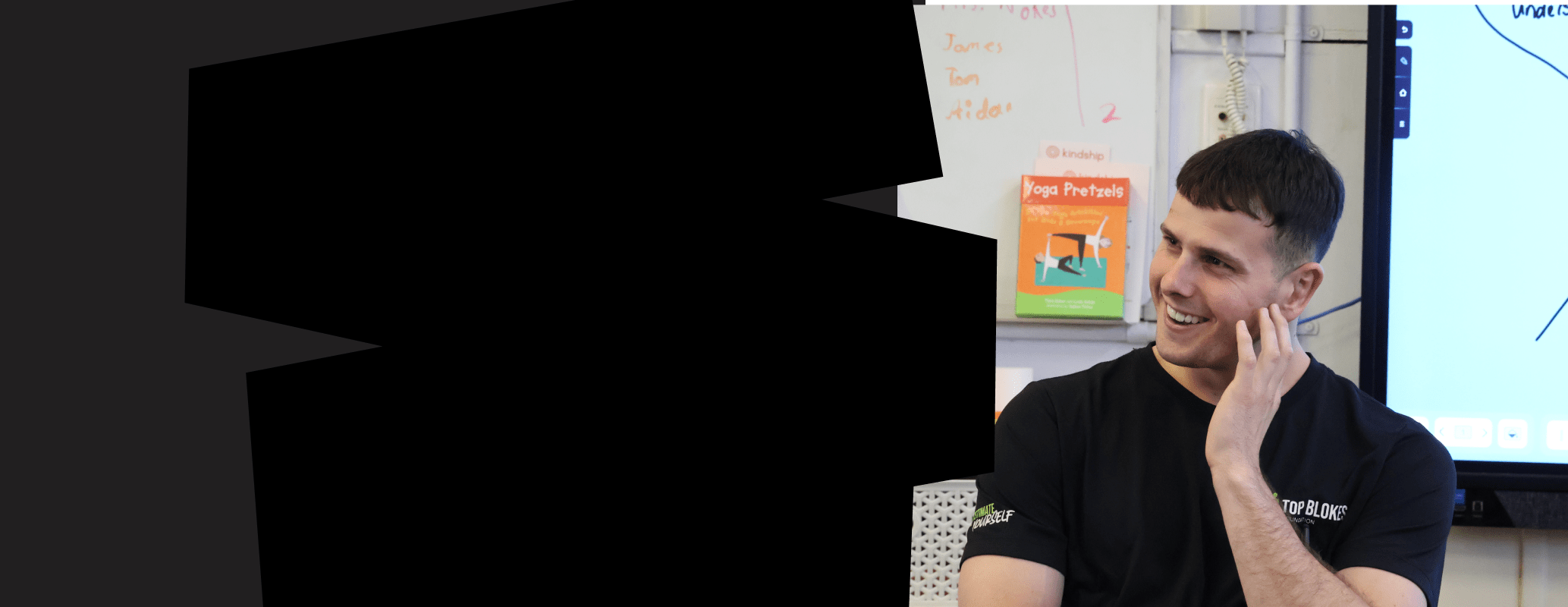 What do you find most rewarding about your work with Top Blokes.